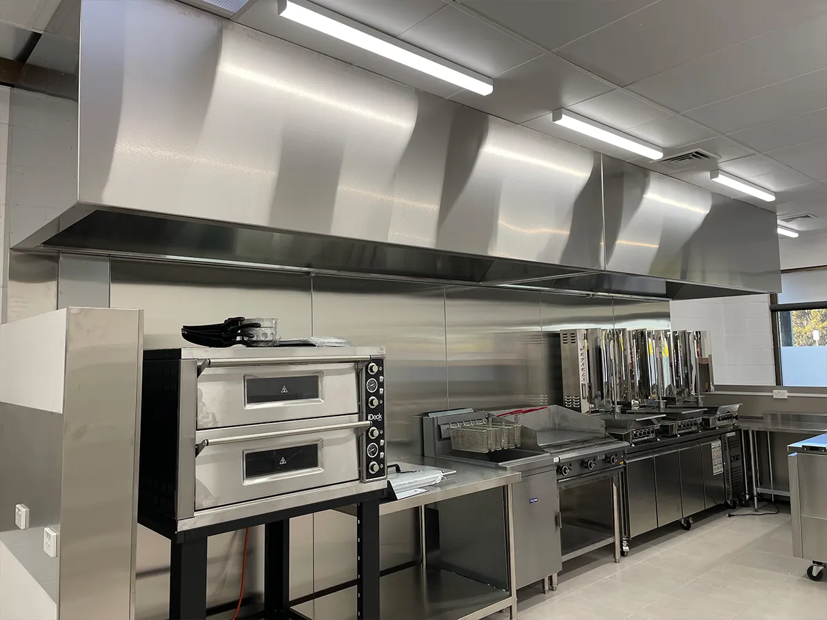 Stainless Steel Kitchen Fitouts