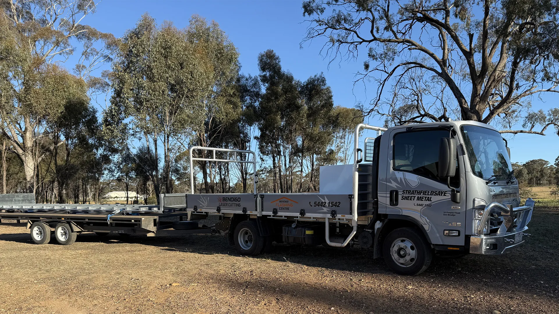 Strathfieldsaye Sheet Metal truck